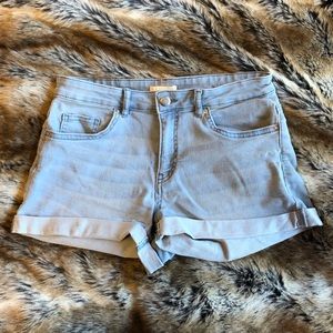 H&M Cotton Blue Jean Shorts